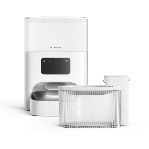 Cordless Cat Fountain & Automatic Feeder Bundle