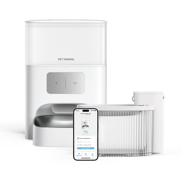 Smart Cat Feeder & Cordless Cat Fountain Bundle